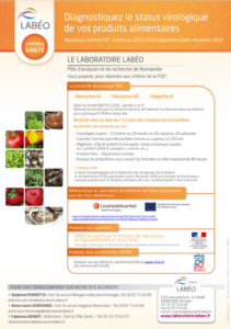 plaquette virus alimentaire